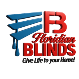 F3 FLORIDIAN BLINDS GIVE LIFE TO YOUR HOME! logo