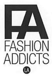 FA FASHION ADDICTS LA logo