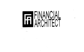 FA FINANCIAL ARCHITECT logo