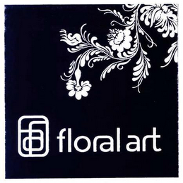 FA FLORAL ART logo