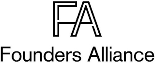 FA FOUNDERS ALLIANCE logo