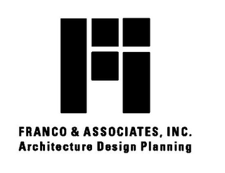 FA FRANCO & ASSOCIATES, INC. ARCHITECTURE DESIGN PLANNING logo