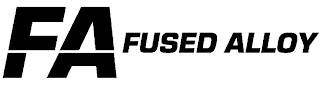 FA FUSED ALLOY logo