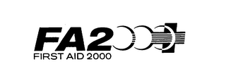 FA2000 FIRST AID 2000 logo