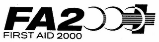 FA2000 FIRST AID 2000 logo