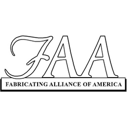 FAA FABRICATING ALLIANCE OF AMERICA logo