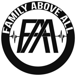 FAA FAMILY ABOVE ALL logo