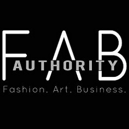 FAB AUTHORITY FASHION.ART.BUSINESS. logo