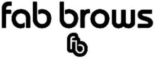 FAB BROWS FB logo