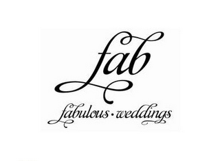 FAB FABULOUS WEDDINGS logo
