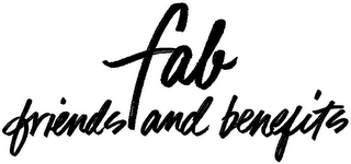 FAB FRIENDS AND BENEFITS logo
