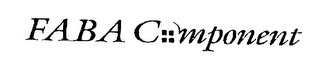FABA COMPONENT logo
