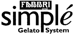 FABBRI 1905 SIMPLÉ GELATO SYSTEM logo