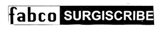 FABCO SURGISCRIBE logo