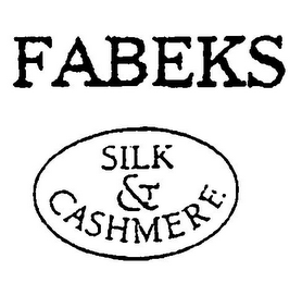 FABEKS SILK & CASHMERE logo