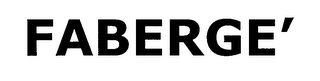 FABERGE logo