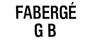 FABERGE GB logo