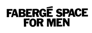 FABERGE SPACE FOR MEN logo