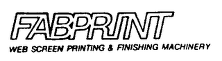 FABPRINT WEB SCREEN PRINTING & FINISHING MACHINERY logo