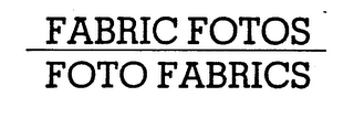 FABRIC FOTOS FOTO FABRICS logo