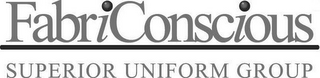 FABRICONSCIOUS/SUPERIOR UNIFORM GROUP logo