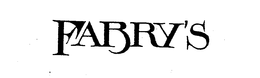 FABRY'S logo