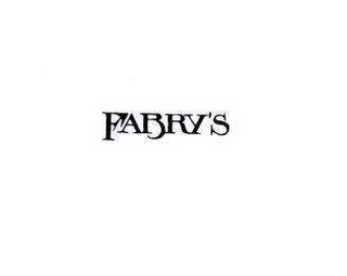 FABRY'S logo