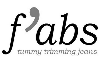 F'ABS TUMMY TRIMMING JEANS logo