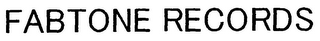FABTONE RECORDS logo