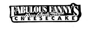 FABULOUS FANNY'S NEW YORK STYLE CHEESECAKE logo