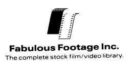 FABULOUS FOOTAGE INC. THE COMPLETE STOCK FILM/VIDEO LIBRARY. logo