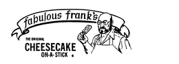 FABULOUS FRANK'S THE ORIGINAL CHEESECAKE ON-A-STICK logo