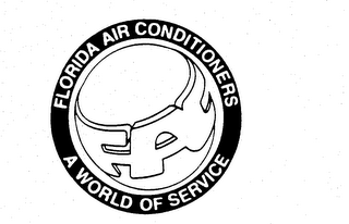 FAC FLORIDA AIR CONDITIONERS A WORLD OFSERVICE logo