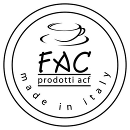 FAC PRODOTTI ACF MADE IN ITALY logo