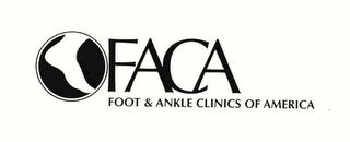 FACA FOOT & ANKLE CLINICS OF AMERICA logo