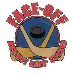 FACE-OFF AGAINST KIDS' CANCER logo