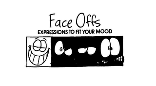 FACE OFFS EXPRESSIONS TO FIT YOUR MOOD logo
