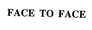 FACE TO FACE logo