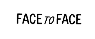 FACE TO FACE logo