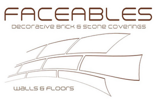 FACEABLES DECORATIVE BRICK & STONE COVERINGS WALLS & FLOORS logo