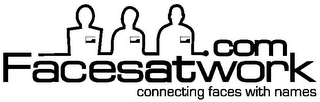 FACESATWORK .COM CONNECTING FACES WITH NAMES logo