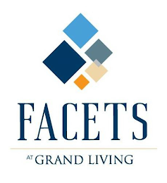 FACETS AT GRAND LIVING. logo