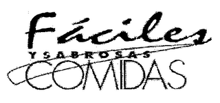 FACILES YSABROSAS COMIDAS logo