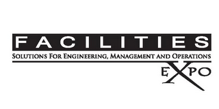 FACILITIES EXPO SOLUTIONS FOR ENGINEERING, MANAGEMENT AND OPERATIONS logo