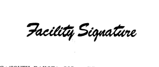 FACILITY SIGNATURE logo