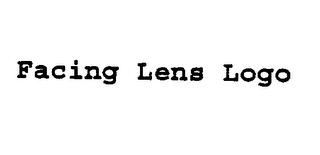 FACING LENS LOGO logo
