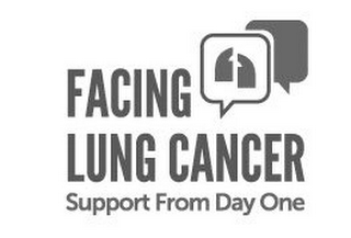 FACING LUNG CANCER SUPPORT FROM DAY ONE logo