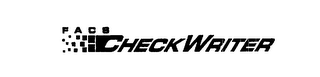 FACS CHECKWRITER logo