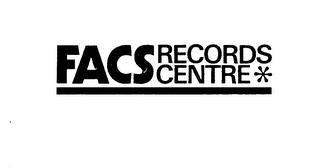FACS RECORDS CENTRE logo