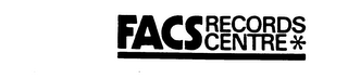 FACS RECORDS CENTRE* logo
